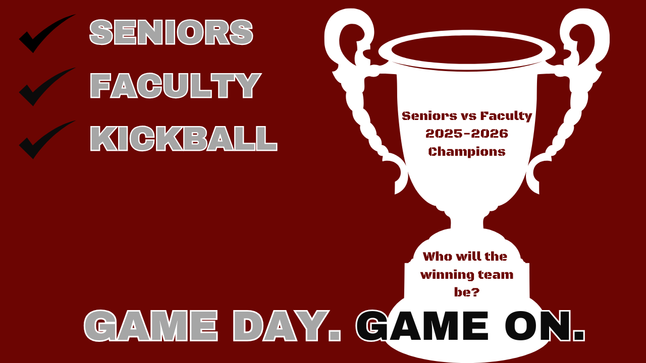 Faculty vs Senior Kickball - Oct. 1st 9am